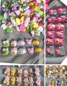 100 pcs Clay resin DIY sanrio dan kawan pilih karakter pilih di Variasi