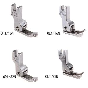1Pcs CR & CL Standard Compensating Presser Foot for all brands of High Speed Industrial Sewing Machine Left/Right Edge Guide Presser Foot