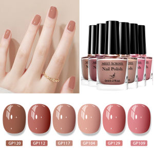 6 ชิ้น/เซ็ต 8ml น้ําเล็บ Long Lasting Quick Drying ไม่จําเป็นต้องโคมไฟ Cure อุปกรณ์เล็บ Vernis สําหรับเล็บเล็บ