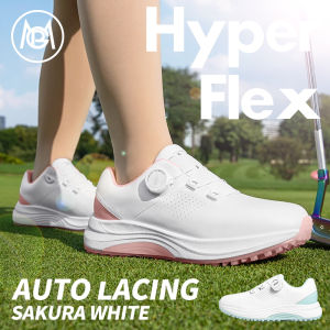 PGM GOLF | Giày golf nữ chống nước – dây vặn tiện lợi đế tăng chiều cao chống trượt phong cách Hàn Quốc