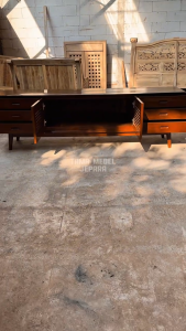 Meja TV Vintage Krepyak 2 Meter - Bufet Kayu Jati