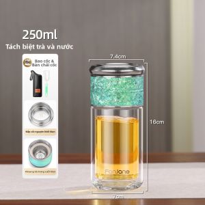 FANJIAN | Tách Trà Titanium Để Pha Riêng