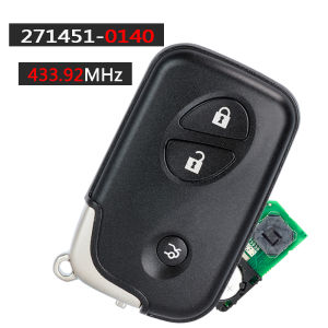 KEYECU Board ID: 271451-0140 433.92MHz 4D Chip Proximity Keyless Remote Smart Key Fob for Lexus IS250 IS220D GS300
