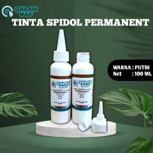 Tinta Spidol Permanen Putih Isi Ulang spidol permanent 100ml untuk semua media