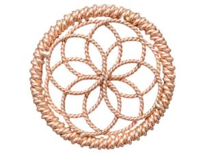 Tensorring 8 Lotus of Life Sacred Cubit 144 MHz Lost Cubit 177MHz