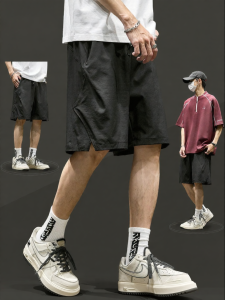 SZON | Quần Short Trung Bình Nhanh Khô Siêu Nhẹ Làm Mát Từ Vải Lụa Băng
