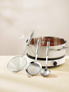 Supor | Complete Stainless Steel Cooking Utensils Set Spoon Ladle Skimmer