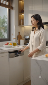 Nước Bóng Máy Rửa Bát Dler 750ml Nước Trợ Xả Giúp Bát Đĩa Khô Nhanh Hạn Chế Vệt Nước