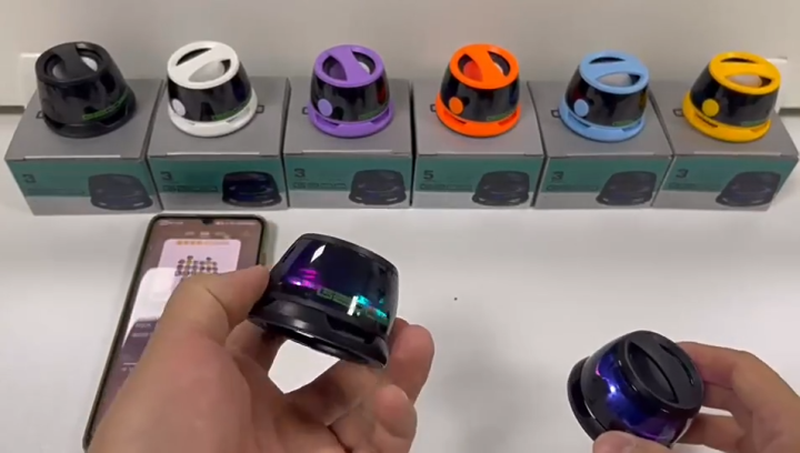 New G200 Magnetic Bluetooth Speaker Mini Wireless Bluetooth Speaker RGB ...