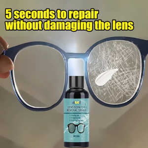 Multi purpose glass scratch repair polishing paste - automotive glass and rearview mirror scratch repair eyeglass lens scratch