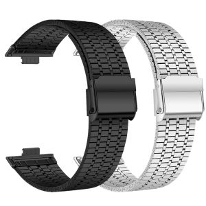 Metal Strap For HUAWEI WATCH Fit 5 Pro Stainless Steel Watchband For Huawei Watch Fit 4 Wristband For Huawei Watch Fit 3 Bracele