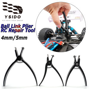 YSIDO Metal Ball Head Disassembly Clamp Long Nose Pliers Oblique Head Shear Tool for RC Helicopter Aircraft Racing Drone Cars