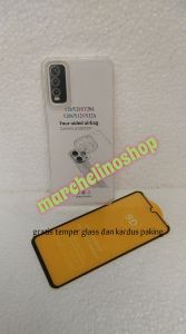 case dove airbag vivo Y20 Y20i Y20A Y12s y12A gratis temper glass silicon cover sarung hp
