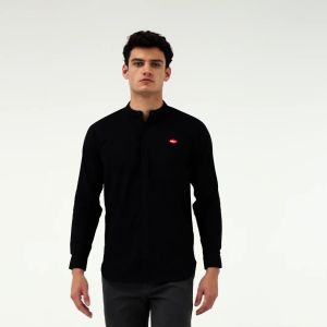 Lee Cooper Long Shirt Koko Nyle Black