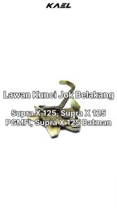 Lawan Kunci Jok Supra X 125 Lama Old 2005-2013 Batman DD Dudukan Jox Dalam Engsel