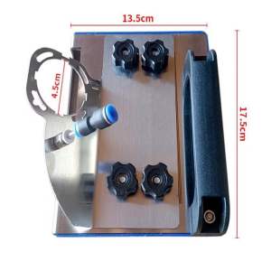 Bàn Cắt Mòi Gạch 45 Độ Cho Máy Cắt Cầm Tay Bằng Inox 304 Đế Cắt Mòi Gạch Ốp Lát Thế Hệ Mới Cắt Vát Gạch Lắp Máy Cắt