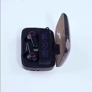 Headset Bluetooth TWS M19 Earphone Bluetooth Wireless dengan Powerbank 3500mAh & Senter