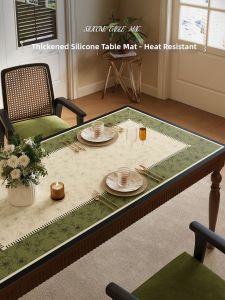ovzf | Vintage Oil Waterproof Stain Resistant Table Mat