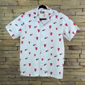 เสื้อฮาวายลายแมนยู ผ้าใส่สบาย