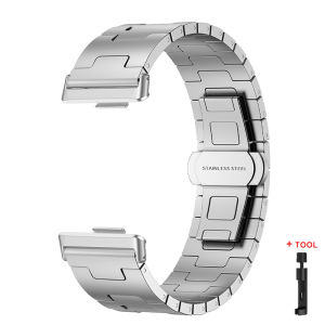 Titanium Strap for Huawei Watch Fit5/5Pro Luxury Metal Folding Clasp Band for Huawei Band Fit4Pro 4 3 Business Watch Bracelet