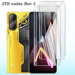 1-2 Pcs For ZTE nubia Neo 3 Tempered Glass For ZTE nubia Neo 3 GT Protective Film clear Front Full cover nubiaNeo3 Neo3 Neo3GT Neo2 nubiaNeo 5G Screen Protector Film
