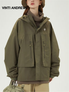 Waterproof Windproof Stain Resistant Hooded Jacket