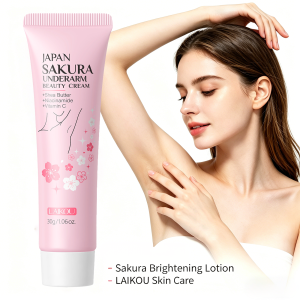 Laikou | Laikou Sakura Body Care Cream 30g Improve Underarm Knee Buttocks Dark Dull Skin Fade Melanin Pigmentation Korean Skin Care