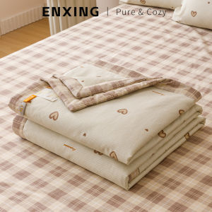 ENXING | Chăn Mỏng Hè Bằng Cotton Dùng cho Máy Lạnh