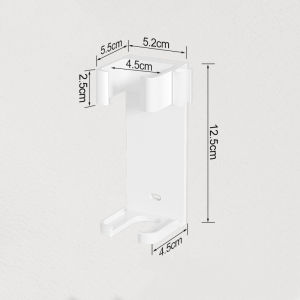Wall-Mount Holder for Dyson Airwrap Styler Hair Curling Iron Aluminum Organizor Storage Rack Suitable Various Curly Hair Sticks