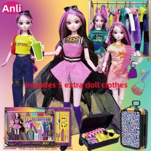 ANLILI | Fashionable Dress Up Doll Childrens Playset 30cm