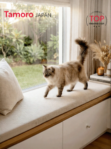 TAMILE | Cat Scratch Resistant Customizable Removable Washable Balcony Window Pad