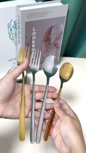 Marino Home ชุดช้อนส้อม ช้อนเกาหลี ส้อมเกาหลี No.Y2228 Y2229