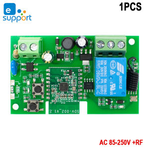 Ewelink 1CH Smart Wifi Switch Module DC 12V 7-32V AC 220V 85-250V 2200W Wireless Remote Control RF Receiver 10A wifi Relay DIY
