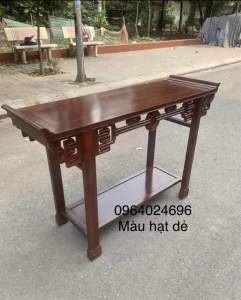 bàn 1m10x48 cao 80 gỗ lim Nam phi