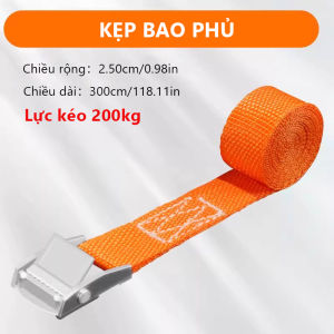 Seemetal 3/4/6M xe máy xe lashing hàng hóa dây đai với khóa Cà Vạt xuống vành đai dây thừng bánh cóc chắc chắn sửa chữa vành đai