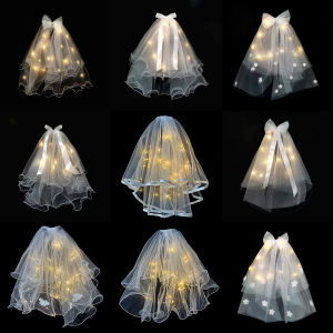 New Arrival: Short Veil Headdress & Double-Layer Bride Net