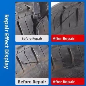 MONLEYTA | Powerful Tire Repair Glue Rubber Car Tyre Patch Side Wall Scratch Crack Strong Adhesive For Tire Patching And Maintenance
