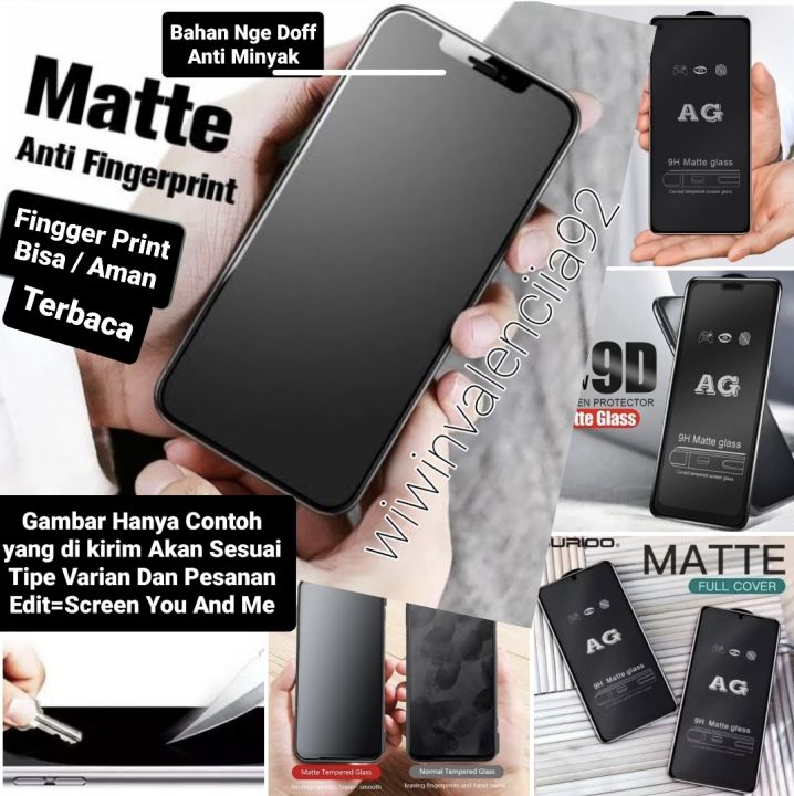 Tempered Glass AG Glare Matte XIAOMI Redmi A3 13C 12 12C 10A 10C