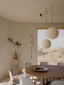 DENGMEIYOUPIN | Moveable Japanese Style Paper Hanging Light