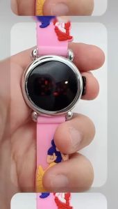 (K65) Jam Tangan Digi Disney / Digital Snow White Cute Cartoon Kids Watch