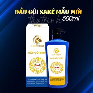 DẦU GỘI SAKE 500ml mẫu mới - hỗ trợ sạch gàu kích mọc tóc
