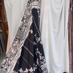 Kain Silk Maxmara Luxury Motif Dior Silk Premium Harga Setengah Meter