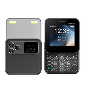 SERVO | SERVO R18 PRO Rotate Screen Mobile Phone 2G GSM Speed Dial Blacklist Magic Voice FM Radio 2.4" Slider Display Button Cellphones