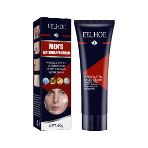 Eelhoe MenS Bb Cream Revitalising Nourishing Brighten Cream Whitening Face Foundation Tone Up Cream Lazy Concealer Base Makeup Oil-Control Long-Lasting Moisturizing Cosmetics Waterproof Sweatproof Base Makeup