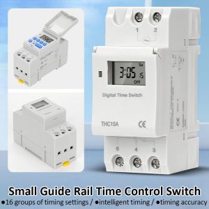 Digital Timer Switch Weekly Programmable Time Relay Control AC220V 30A High Power Load Time Control Control Current Timer Switch