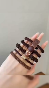 KW SHOP High-elasticity hairbands for women thick heart hair rope ponytail holder