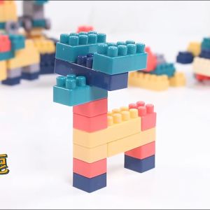 TAIYO Mainan Anak Building Block 100 Pcs Balok Susun Puzzle DIY Blok Bangunan Rakit Edukasi Bricks
