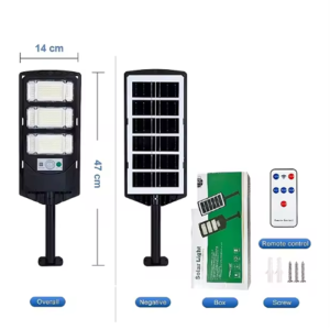 5500W Solar Lights 5000000LM External Solar Lamp Garden Lighting Motion Sensor Solar Outdoor LED Lamp Waterproof For Street Yard