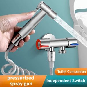 Toilet Spray Guuns Water Guuns Stainless Steel Womens Washer Shower Head Toilet Flushing Tools Bathroom Household Pressurized Water Guuns Urinals For Women Feminine Spray - Lazada