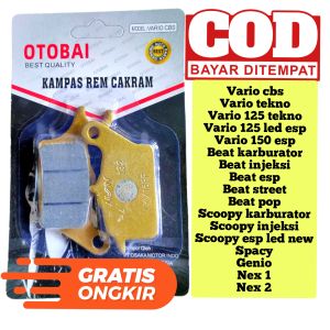 dispad kampas rem cakram OEM honda scoopy karburator pgm fi esp injeksi led new